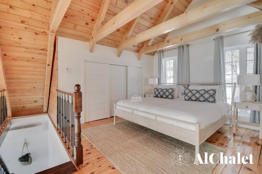 Villa Älpha-M - magnifique vue sur le fleuve à Baie-Saint-Paul Extérieur photo