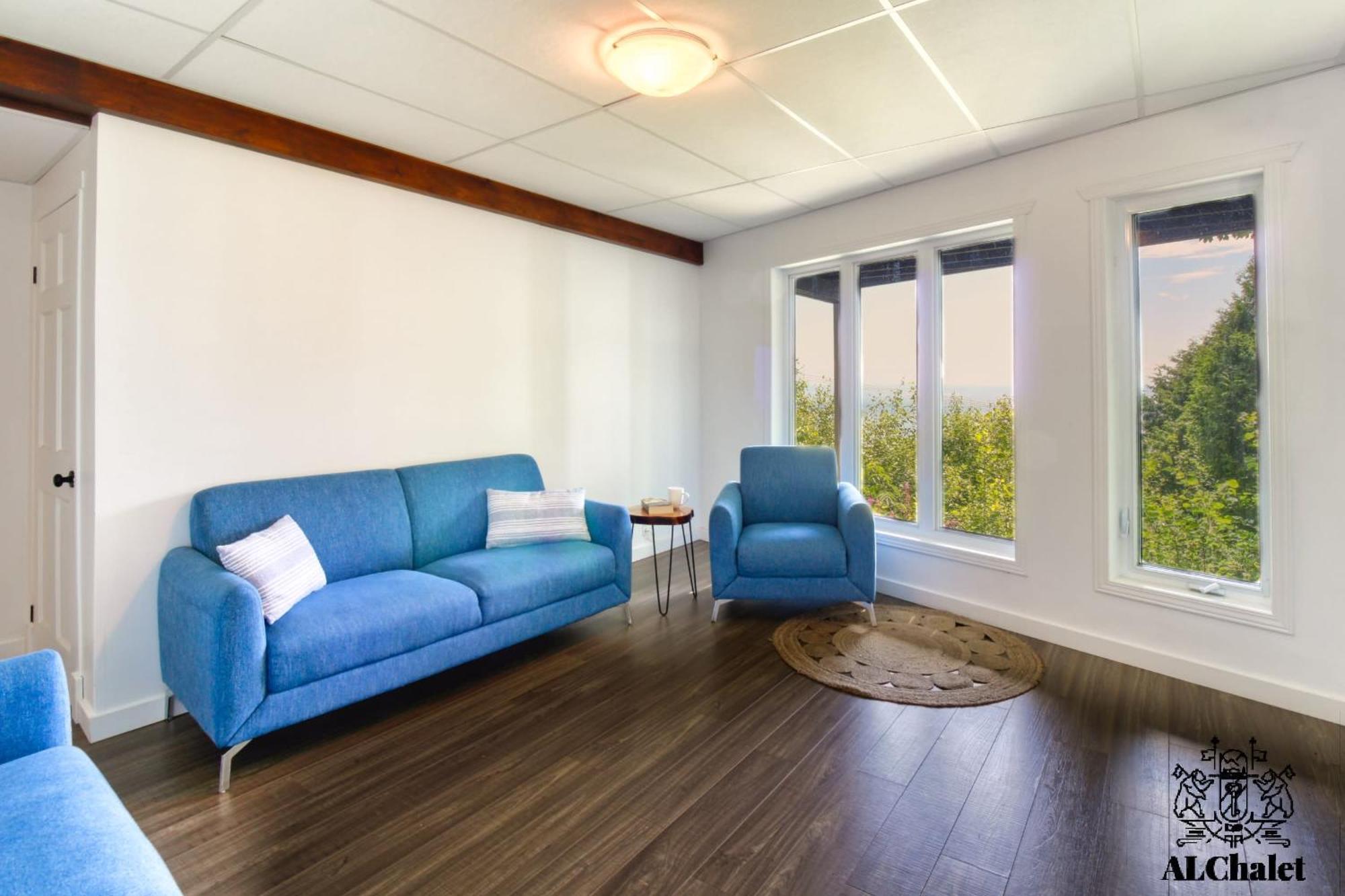 Villa Älpha-M - magnifique vue sur le fleuve à Baie-Saint-Paul Extérieur photo