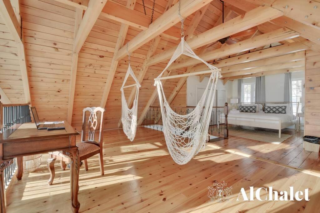 Villa Älpha-M - magnifique vue sur le fleuve à Baie-Saint-Paul Extérieur photo