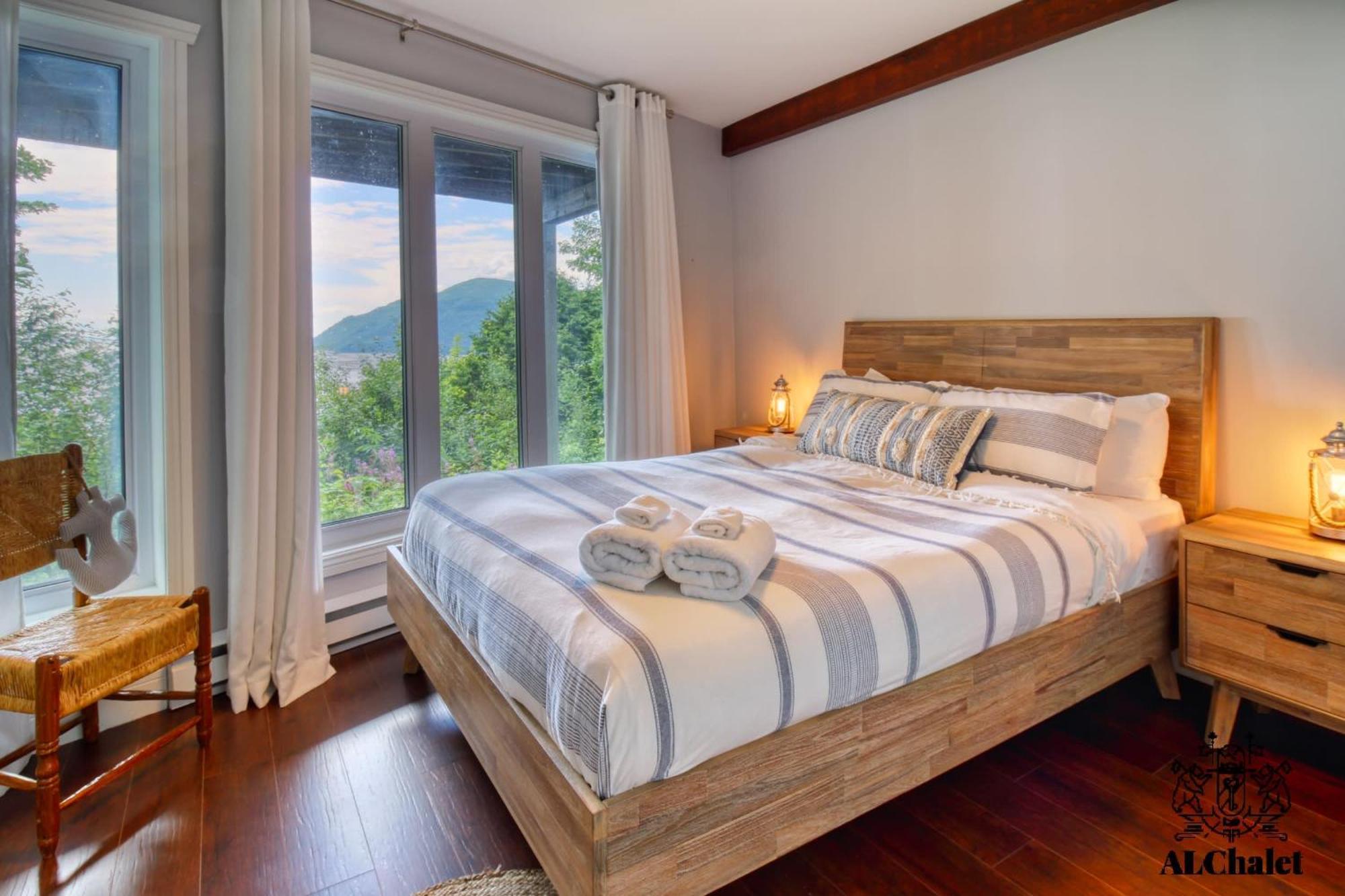 Villa Älpha-M - magnifique vue sur le fleuve à Baie-Saint-Paul Extérieur photo