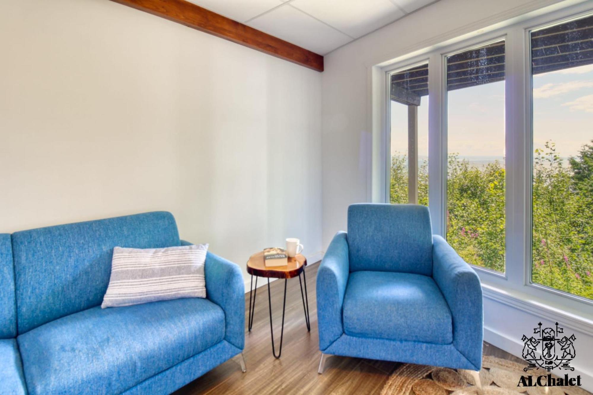 Villa Älpha-M - magnifique vue sur le fleuve à Baie-Saint-Paul Extérieur photo