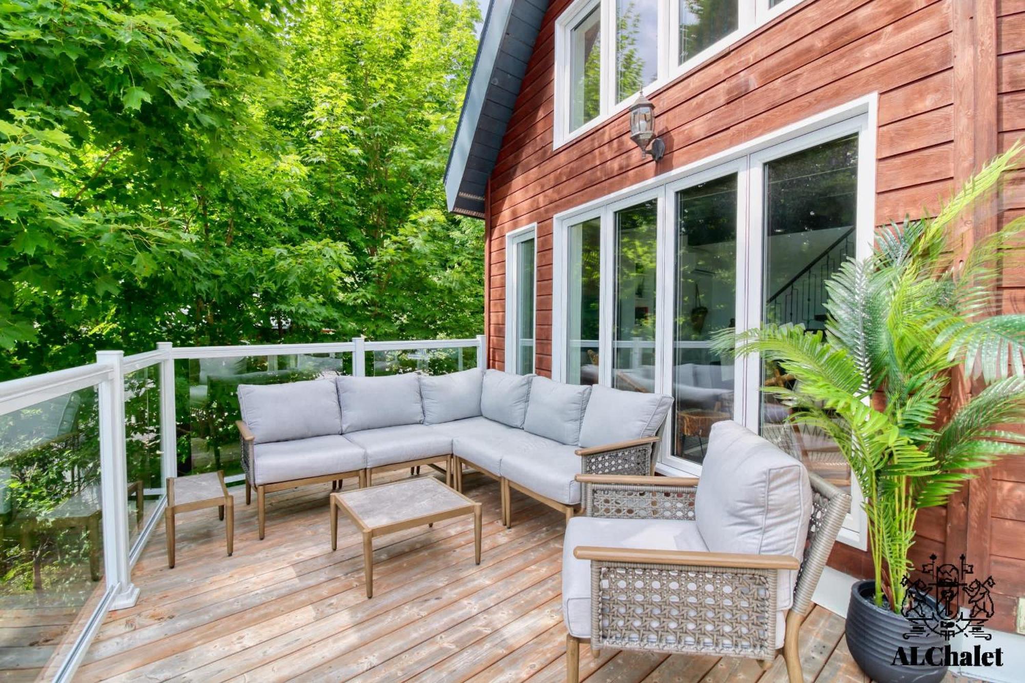 Villa Älpha-M - magnifique vue sur le fleuve à Baie-Saint-Paul Extérieur photo